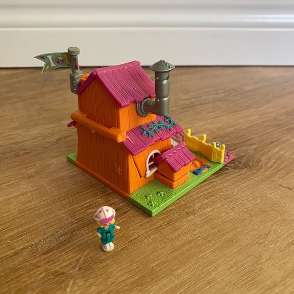 Polly Pocket - Vintage 90s Dog House Animal Wonderland Set - Picture 3 of 8